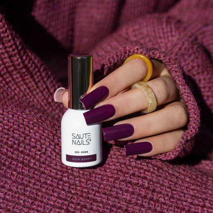 Saute Nails UV Gelpolish S325 Noir Berry