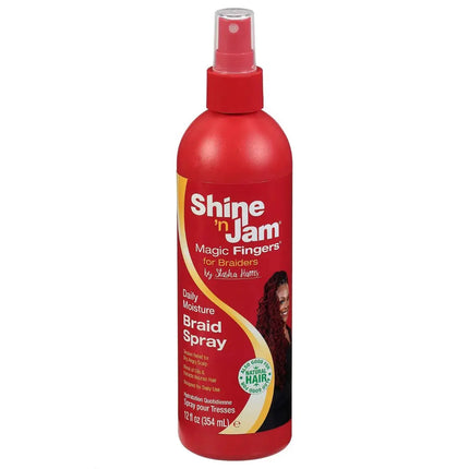 Shine n Jam Magic Finger Braid Spray 12oz