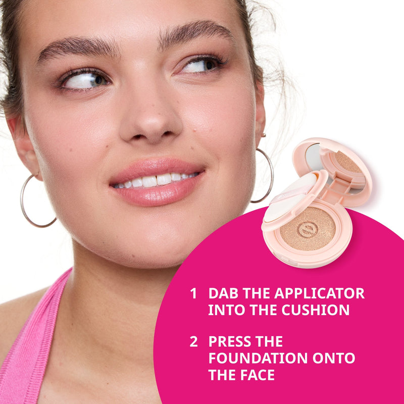 Essence Silky Cushion Foundation 165, medium dekking foundation, foto 3 van 9