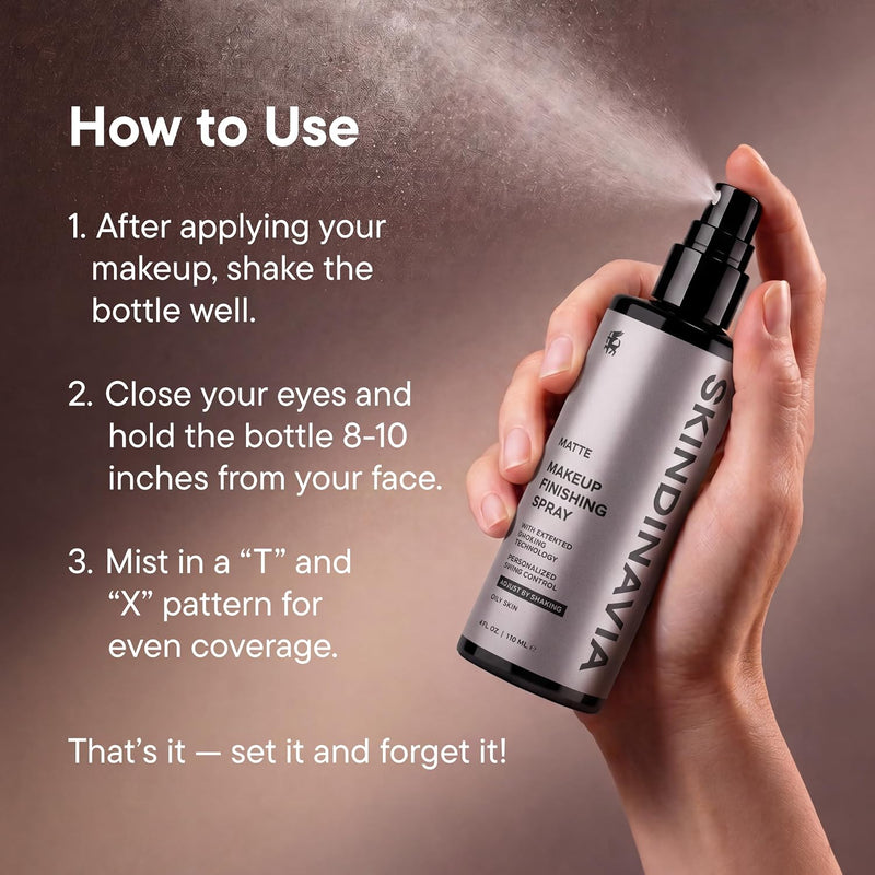 Skindinavia Matte Makeup Finishing Spray 59 ml.