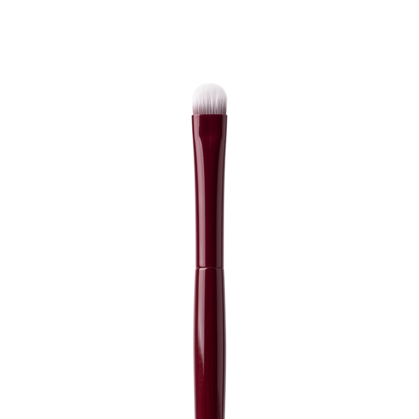 Boozyshop Flawless Smudge Brush, close-up van de kwastkop op witte achtergrond