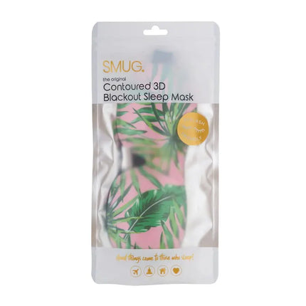 Smug Contoured 3D Blackout Sleep Mask Palm