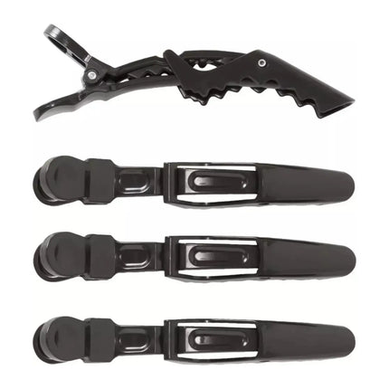 Soft Spell Crocodile Hair Clips 4 Pack