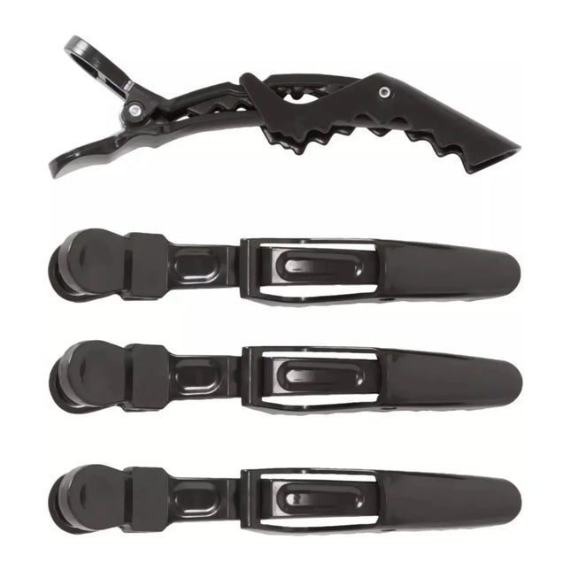 Soft Spell Crocodile Hair Clips 4 Pack