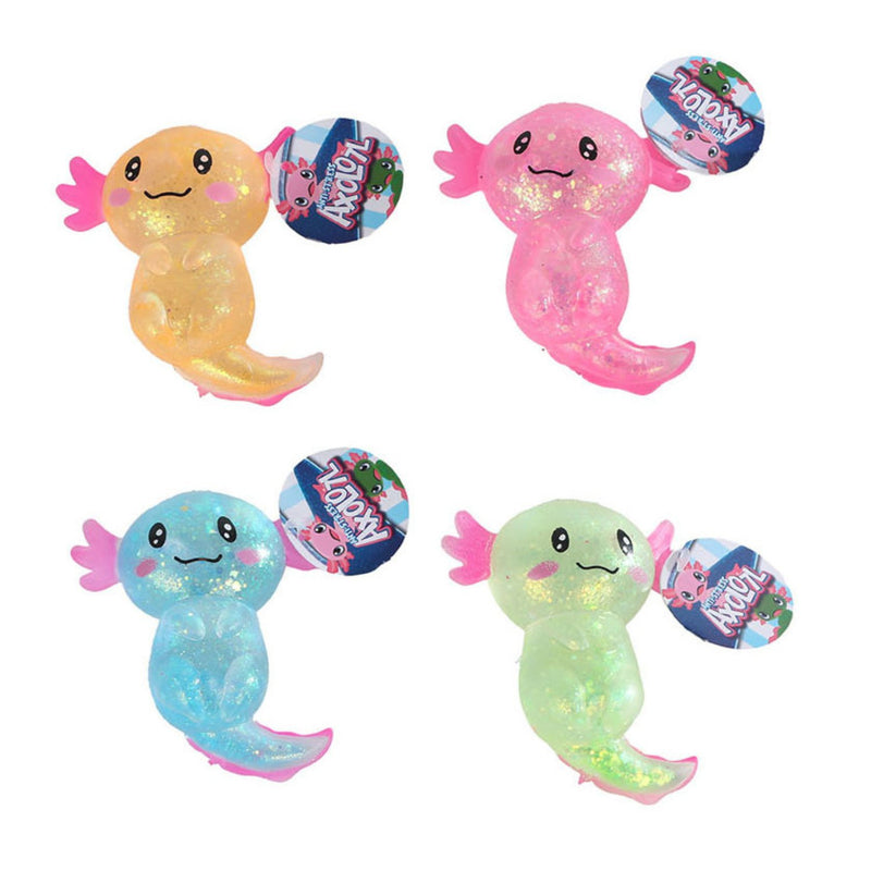 Squishy Mystery Sugar Glitter Axolotl Squishy