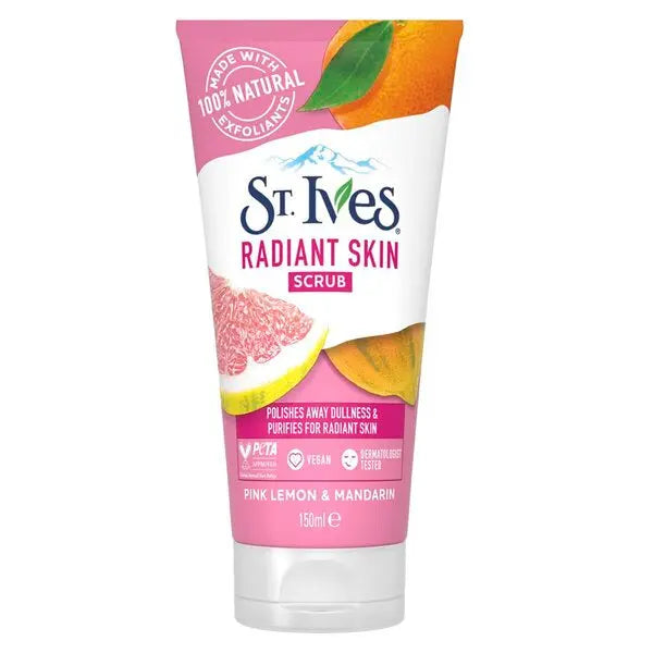 St. Ives Radiant Skin Pink Lemon & Orange Scrub