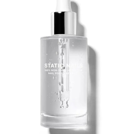 Static Nails 100% Non-Toxic, Odorless Polish & Pop-On Remover Clear