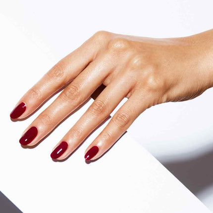 Static Nails Liquid Glass Lacquer Cherry Bomber