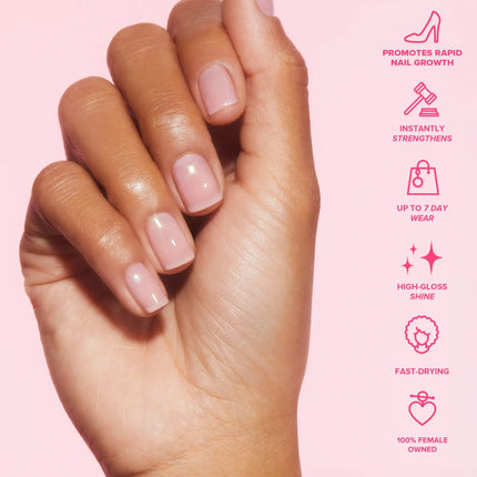Static Nails Signature Pink 5-in-1 Rapid Growth Nail Treatment