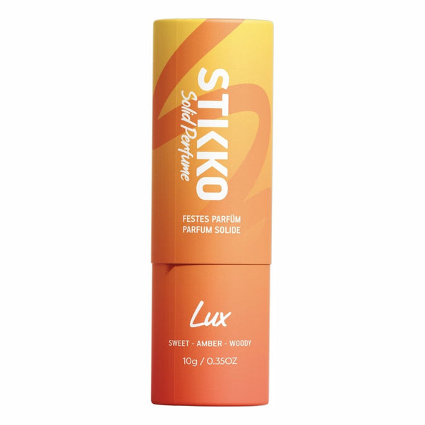 Stikko Solid Perfume Lux, vaste parfum met zoete, amberachtige en houtachtige geuren