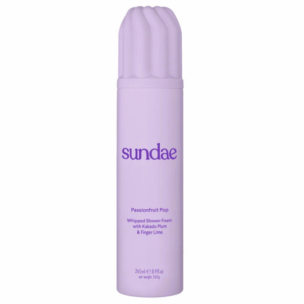 Sundae Whipped Shower Foam Passionfruit Pop, luchtige doucheschuim met passievrucht