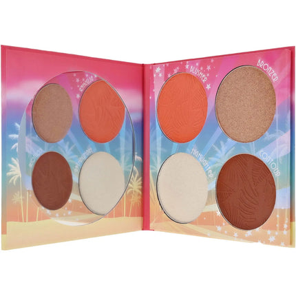 Sunkissed California Dreaming Bronze & Glow Face Palette