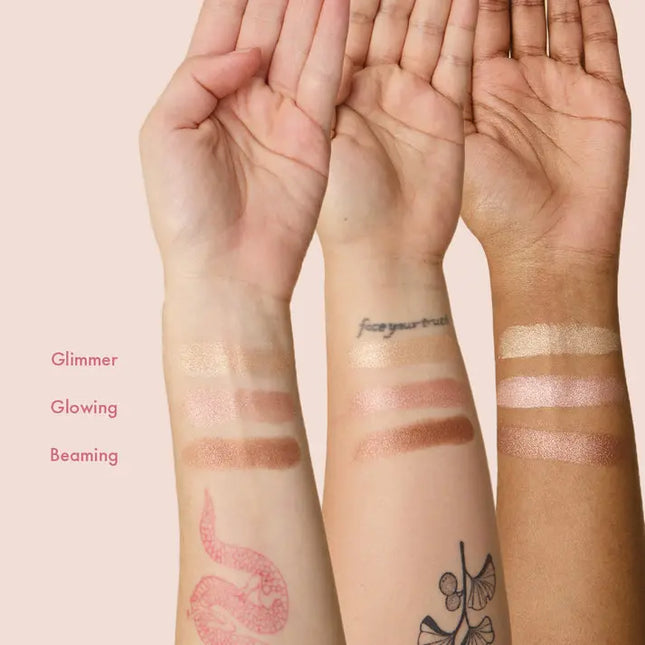 The Beauty Crop Glow Milk Powder Highlighter Beaming