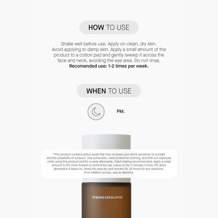 Transparent Lab Strong Exfoliator