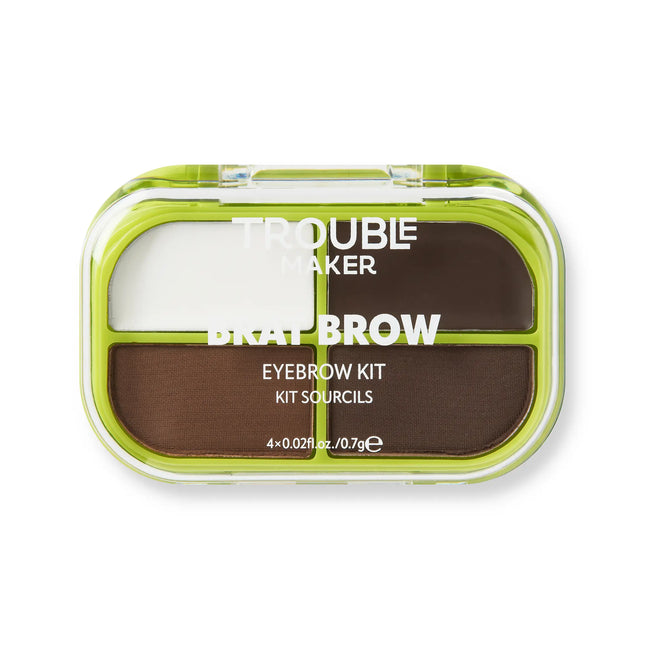 Trouble Maker Brat Brow Kit Dark Brown