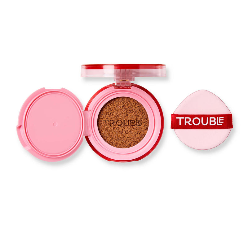 Trouble Maker Button Pusher Air Cushion Foundation Sass Detective, cushion foundation