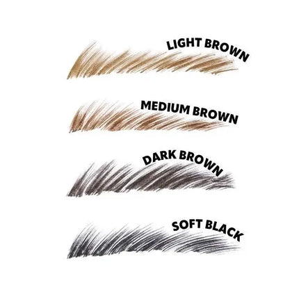 Trouble Maker Fluffer Brow Brush Natural Brow Pen Medium Brown