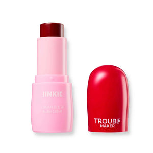 Trouble Maker Jinkie Stick Cream Blush Gimme Niche Plum