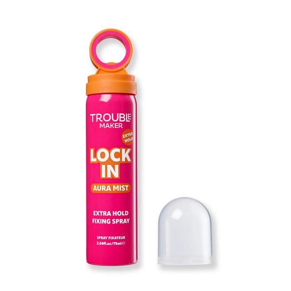 Trouble Maker Lock In Extra Hold Waterproof Aura Mist Fixing Spray