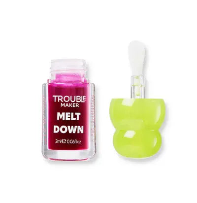 Trouble Maker Melt Down Lip Oil Tipping Point Purple