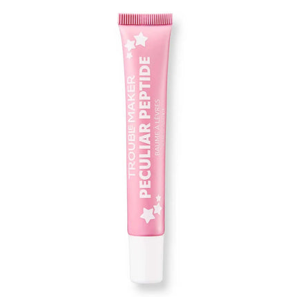 Trouble Maker Peculiar Peptide Shimmer Lip Balm Birthday Cake Pink