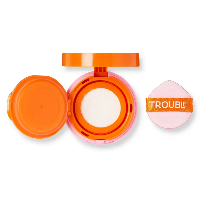 Trouble Maker Press Disco Cushion Highlight Disco Ball Silver