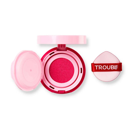 Trouble Maker Press Play Blush Cushion Non Stop Hot Pink