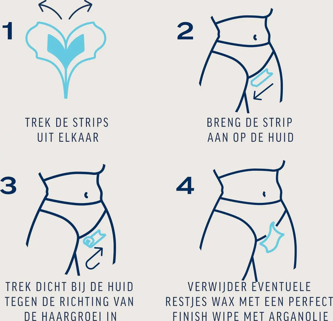 Veet Koude Waxstrips Bikini Sensitive