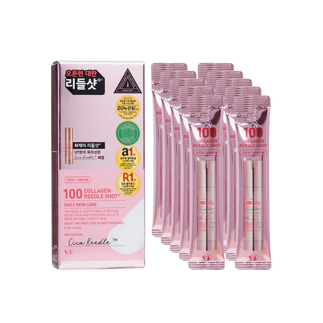 VT Cosmetics Collagen Reedle Shot 100 10 x 2 ml.