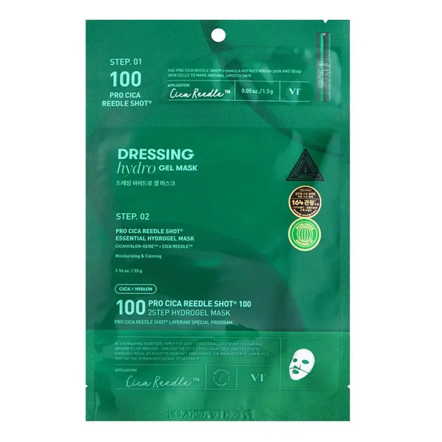 VT Cosmetics Pro Cica Reedle Shot 100 2Step Hydrogel Mask