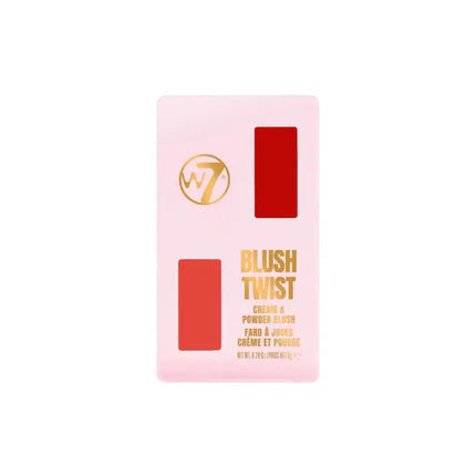 W7 Cosmetics Blush Twist Cream & Powder Blush Love Me