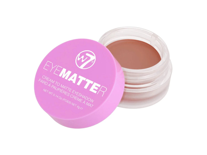 W7 Cosmetics Eyematter Cream To Powder Eyeshadow Fall Brown