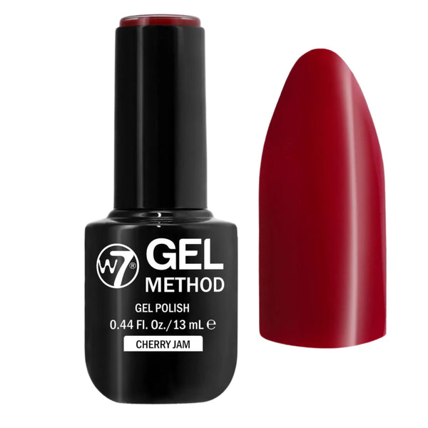W7 Cosmetics Gel Method Gel Polish Cherry Jam