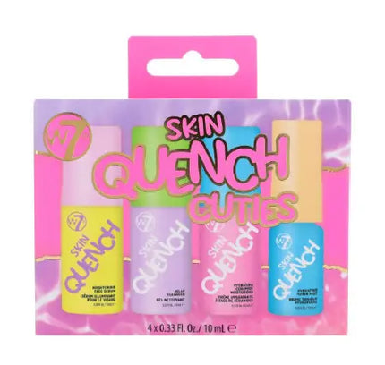 W7 Cosmetics Skin Quench Cuties 4pc Mini Skincare Set