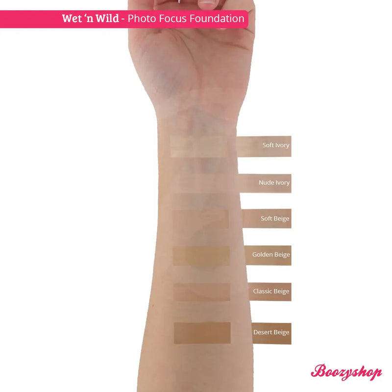 Wet n Wild Photo Focus Foundation Golden Beige, matte foundation voor selfies, foto 2 van 3