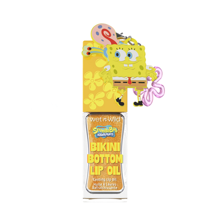 Wet n Wild Spongebob Cooling Lip Oil With Keychain I'm Ready!