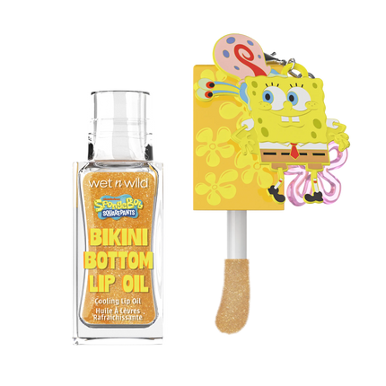 Wet n Wild Spongebob Cooling Lip Oil With Keychain I'm Ready!
