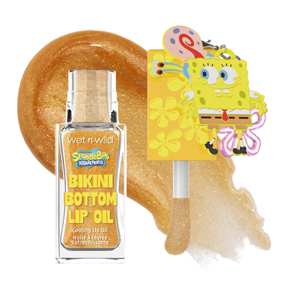 Wet n Wild Spongebob Cooling Lip Oil With Keychain I'm Ready!