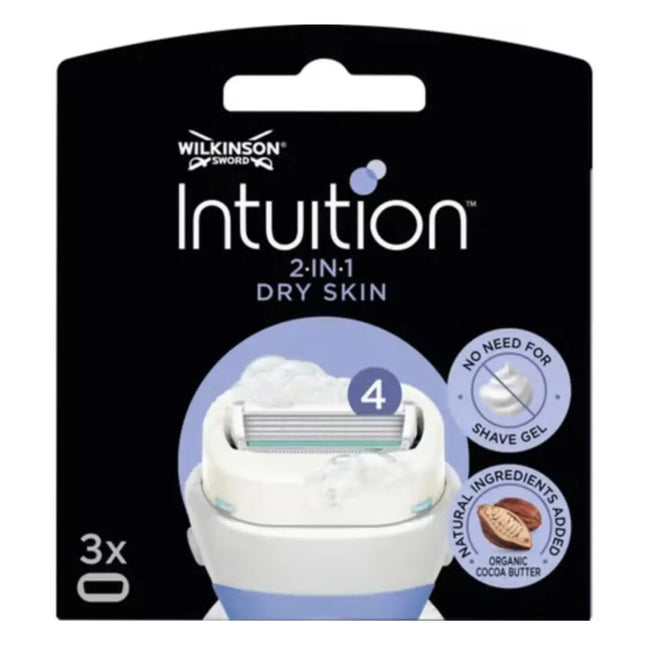 Wilkinson Intuition Dry Skin Razors Coconut 3-pack