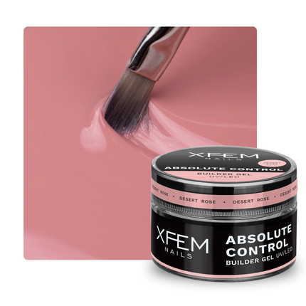 XFEM Builder Gel Absolute Control UV/LED Desert Rose 50 ml.
