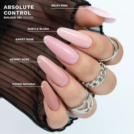 XFEM Builder Gel Absolute Control UV/LED Soft Nude 50 ml.
