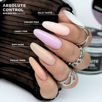 XFEM Builder Gel Absolute Control UV/LED Soft Nude 50 ml.