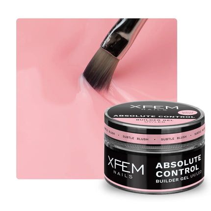 XFEM Builder Gel Absolute Control UV/LED Subtle Blush 15 ml
