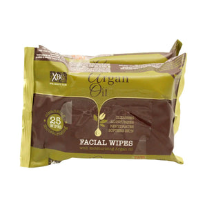 Argan Oil Facial Wipes Twin Pack