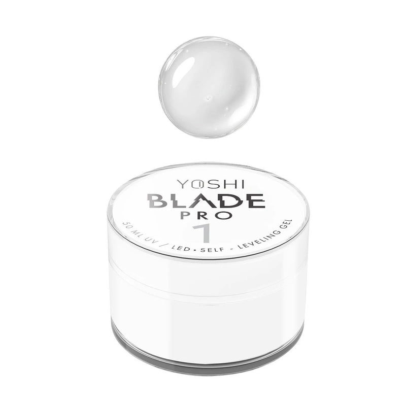 Yoshi Blade Pro Gel 1, melkwitte builder gel voor nagelverlenging en -opbouw