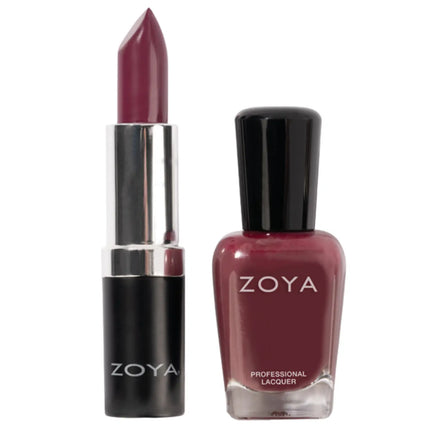 Zoya Lips and Tips Gift Set Rose
