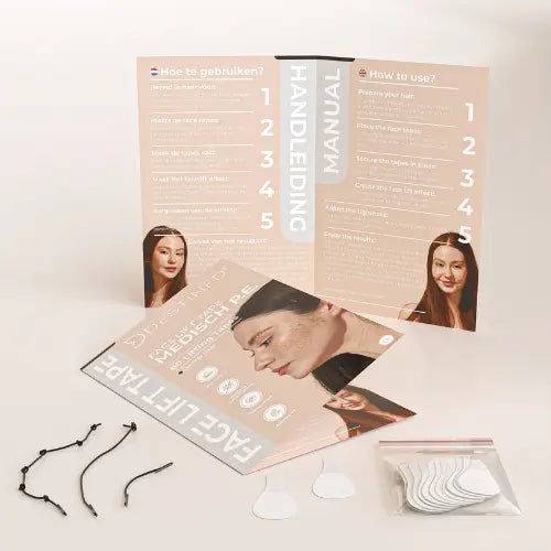 Destined Beauty Facelift Tape Set Original Dark